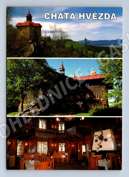 Postcard Hvězda Cottage Broumovské stěny (M5210)