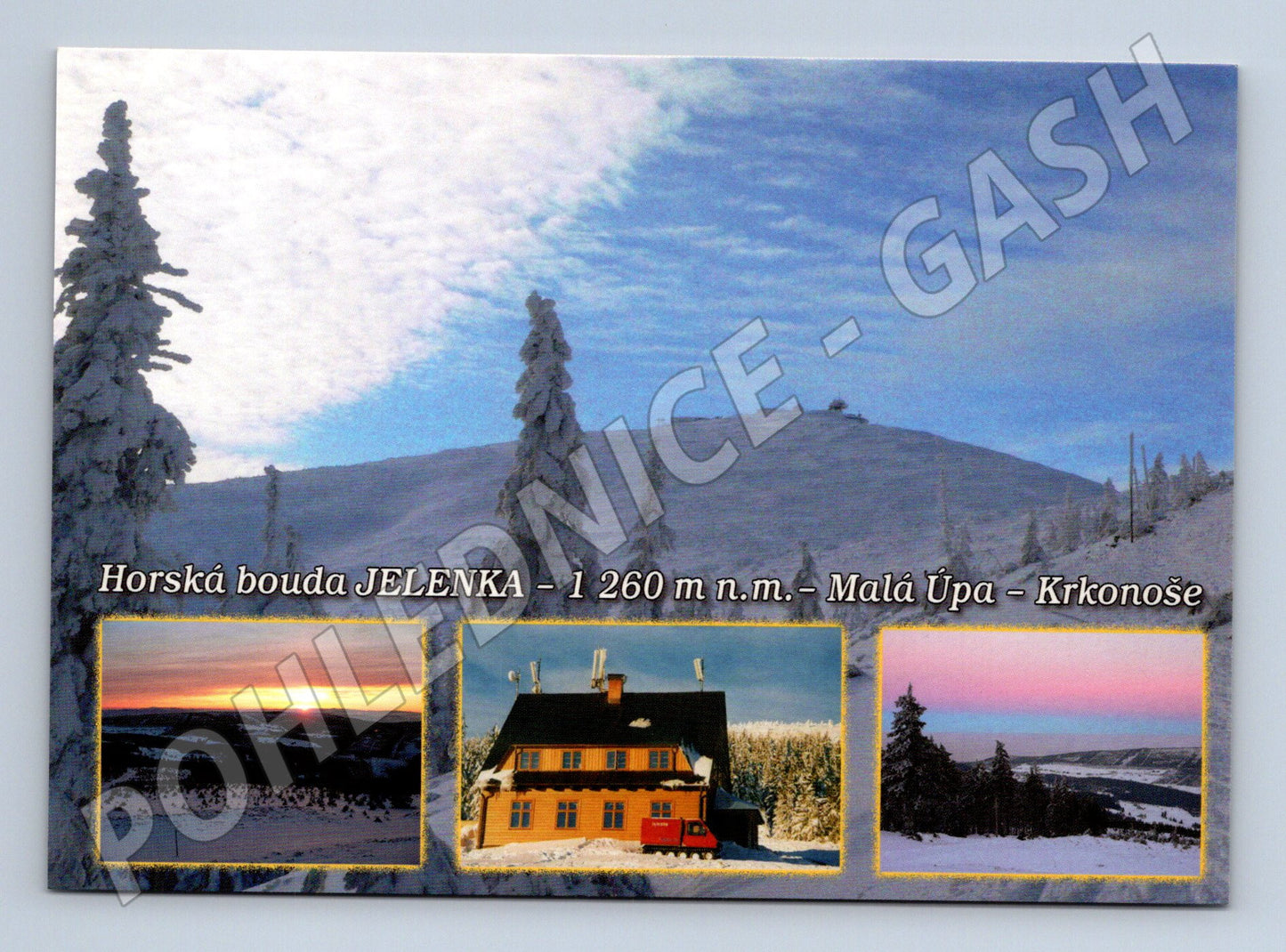 Postcard Jelenka Malá Úpa mountain hut (M5213)