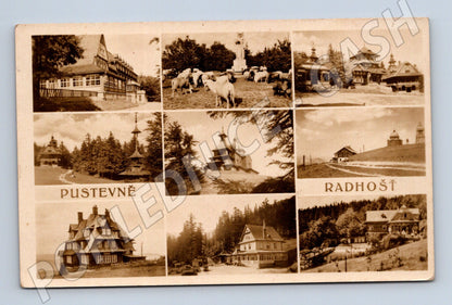 Postcard Pustevny Radhošť Beskydy (M5229)