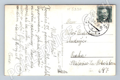 Pohlednice Strážnice koláž 1948 (M5230)