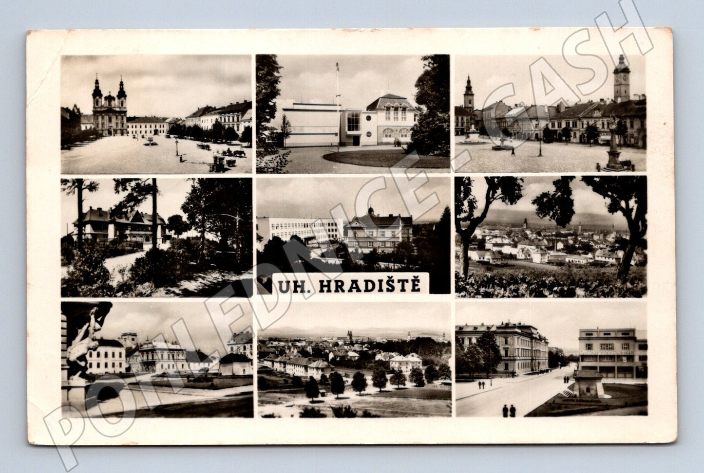 Postcard Uherské Hradiště historical (M5231)