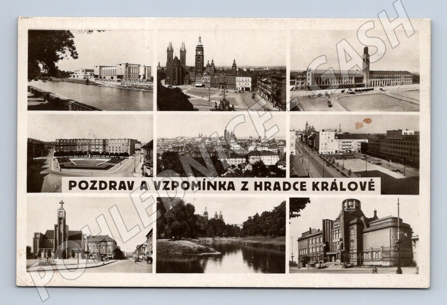 Pohlednice Hradec Králové historická Čechy (M5241)