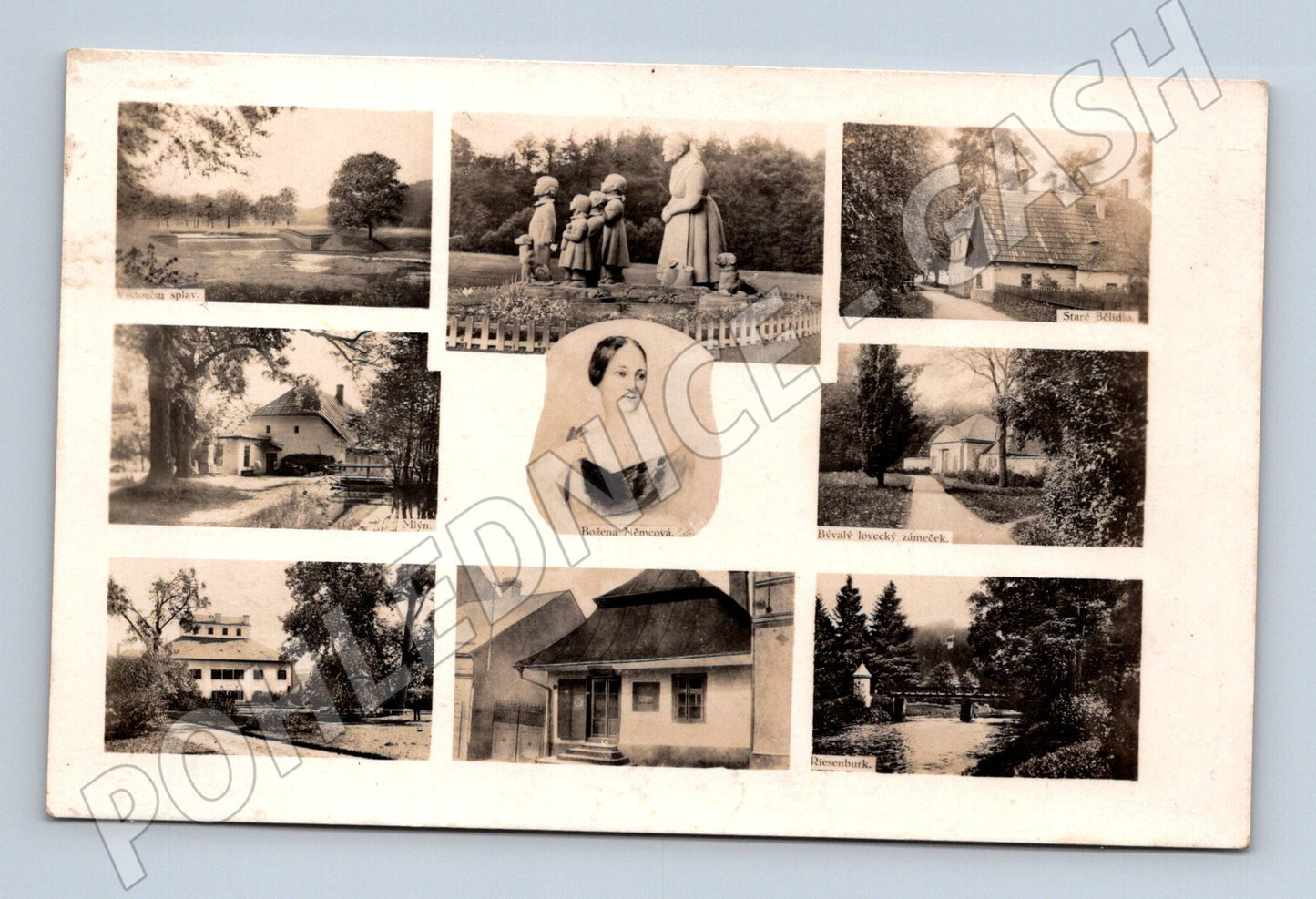 Postcard Ratibořice Grandma Old Bleach (M5251)