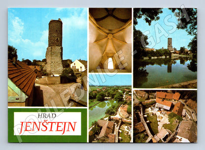 Postcard Jenštejn Castle multiple shots (M5252)