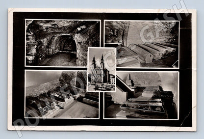 Postcard Klatovy Jesuit Church Catacombs (M5256)