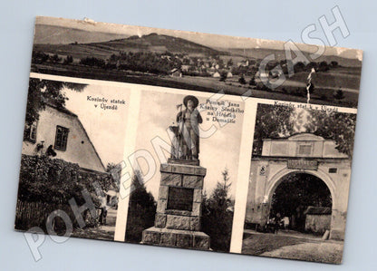 Postcard Kozin's Farm Memorial (M5260)