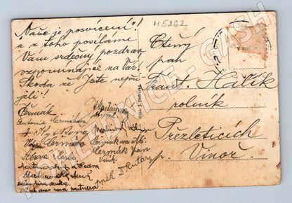 Postcard Buštěhrad small format (M5262)