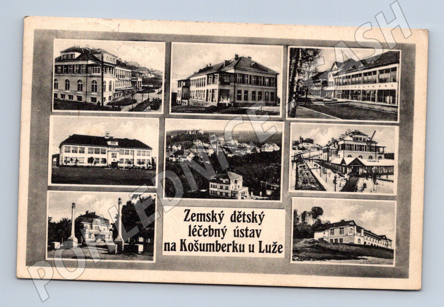 Pohlednice Košumberk dětský ústav (M5265)