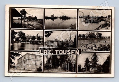 Postcard Toušeň old small format (M5267)