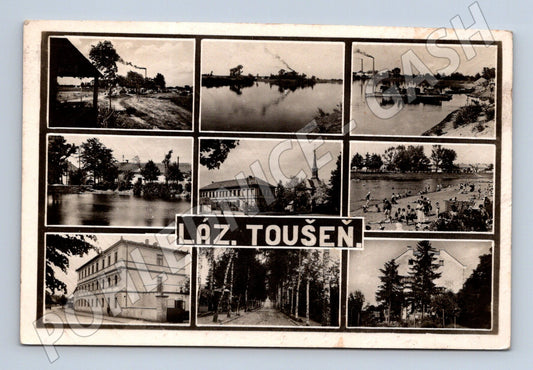 Pohlednice Toušeň stará malý formát (M5267)