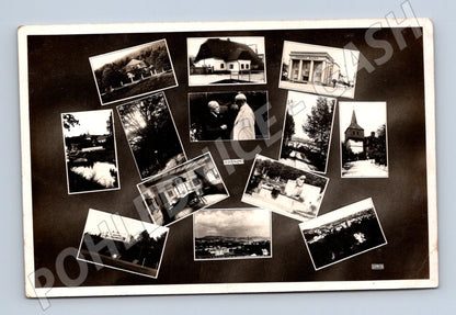 Postcard Hronov collage historical (M5269)