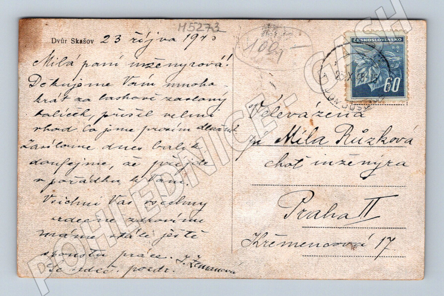Pohlednice Skašov historické snímky (M5273)