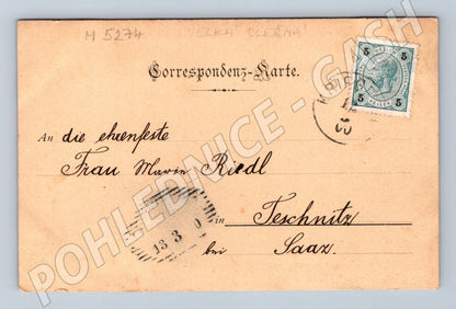 Postcard Velká Olešná historical (M5274)