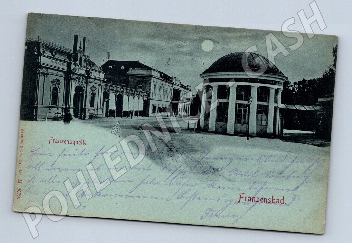 Postcard Franzensbad Franzensquelle (M5285)