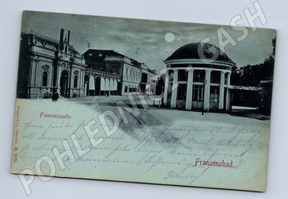 Postcard Franzensbad Franzensquelle (M5285)