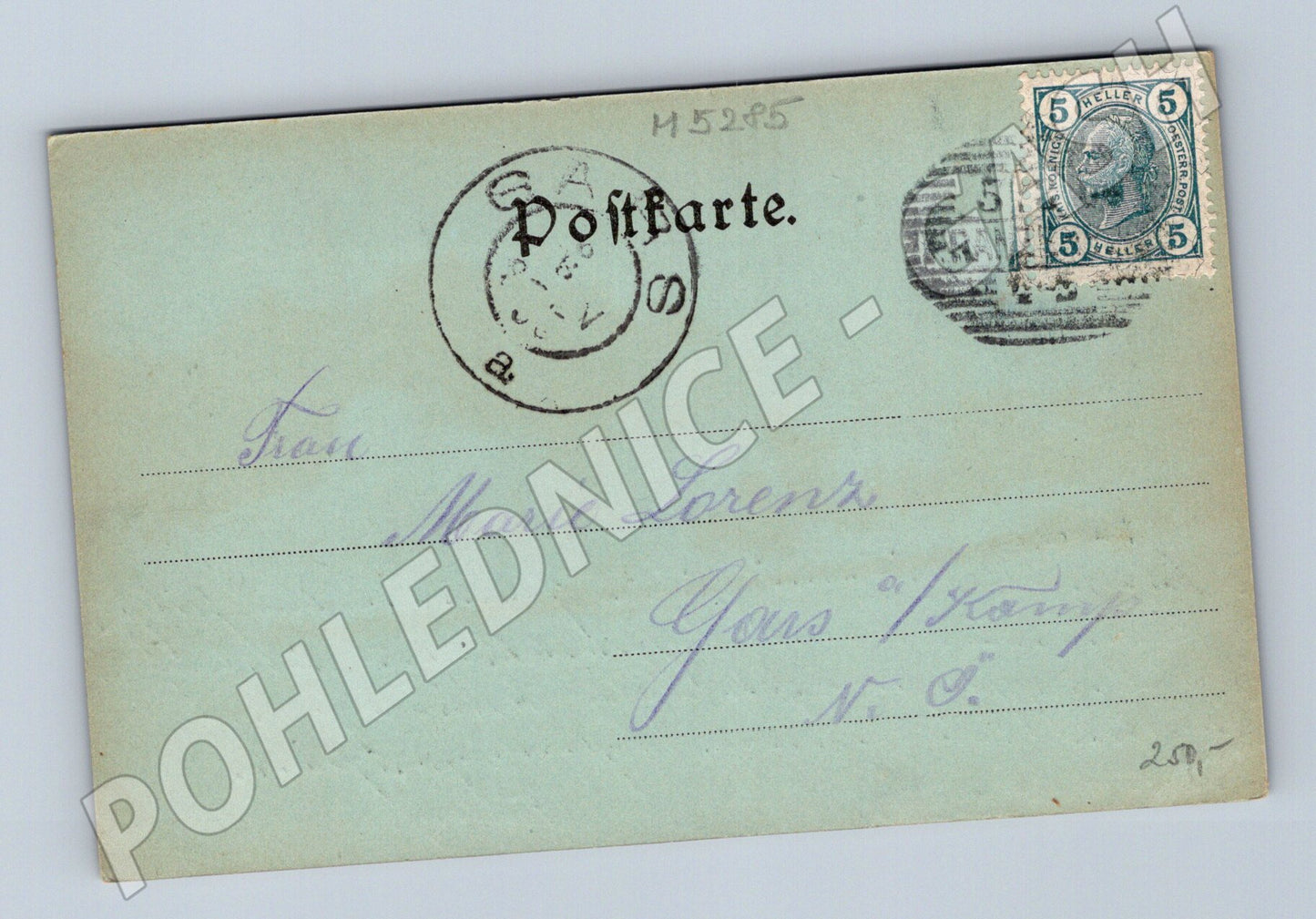 Postcard Franzensbad Franzensquelle (M5285)