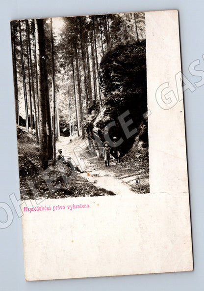 Postcard Czech landscape small format (M5292)