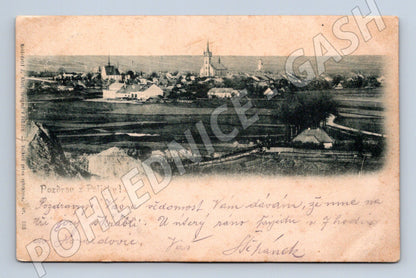 Postcard Polička 1904 historical (M5295)