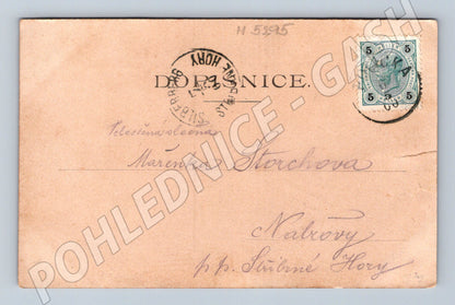 Postcard Polička 1904 historical (M5295)
