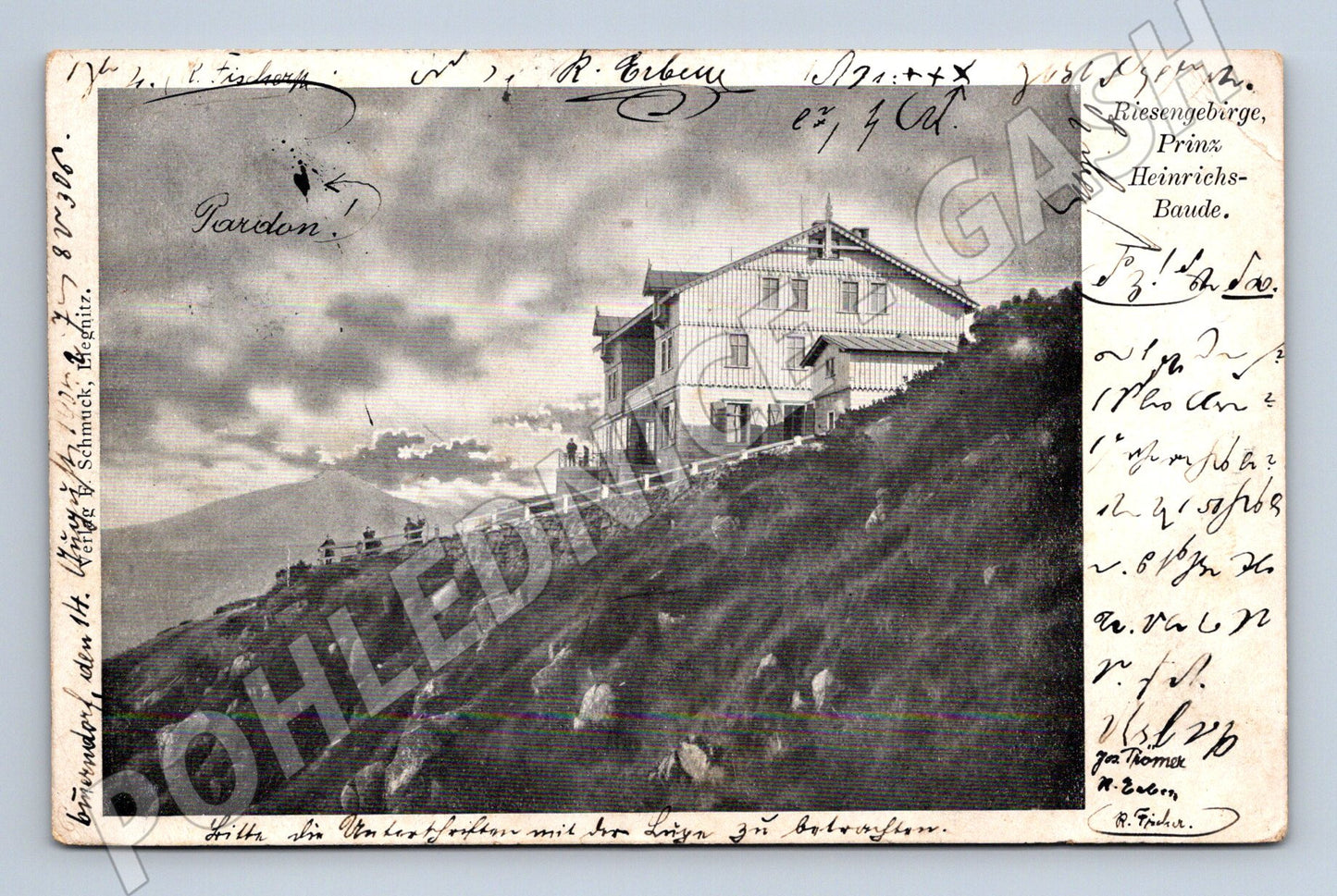 Postcard Prince Heinrich Baude (M5299)