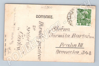 Pohlednice Praha Divoká Šárka 1909 (M5300)