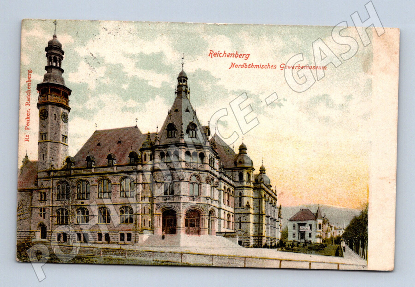 Postcard Liberec Industrial Museum (M5305)
