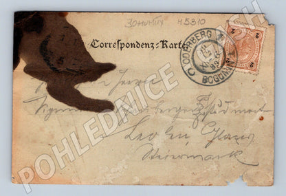 Pohlednice Bohumín nádraží 1898 (M5310)