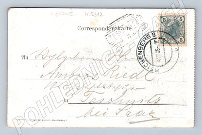 Pohlednice Liberec Franz Josef Bad (M5312)