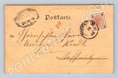 Postcard Dolanka near Podbořany 1899 (M5313)
