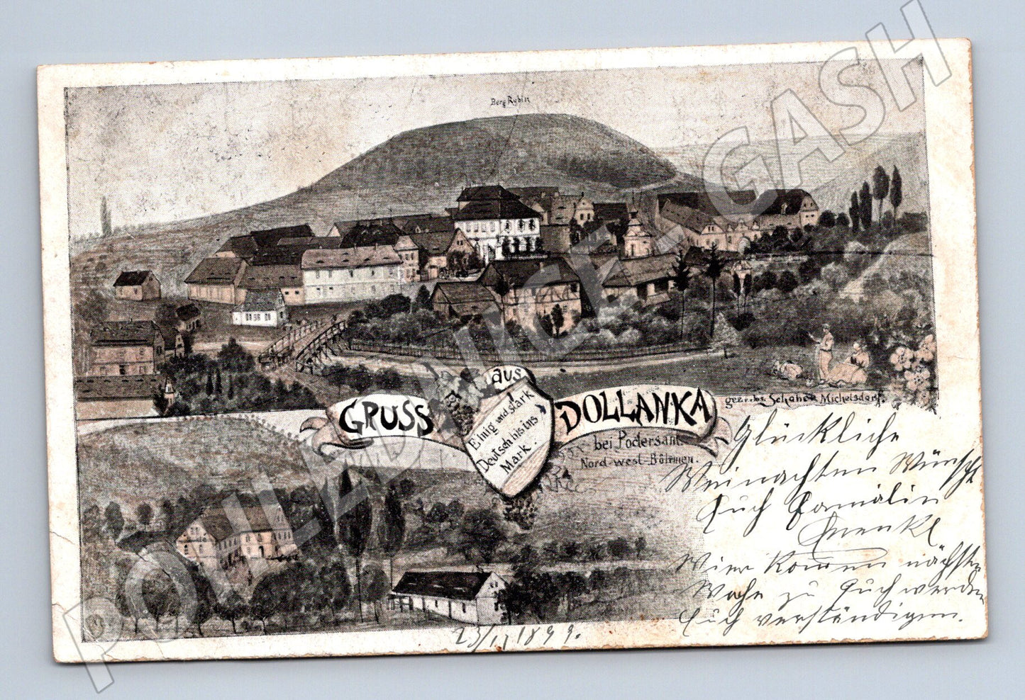 Pohlednice Dolanka 1899 malý formát (M5314)