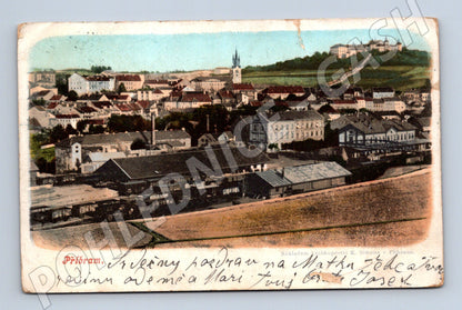 Pohlednice Příbram železniční stanice (M5321)
