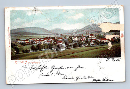 Pohlednice Hejnice 1900 malý formát (M5323)