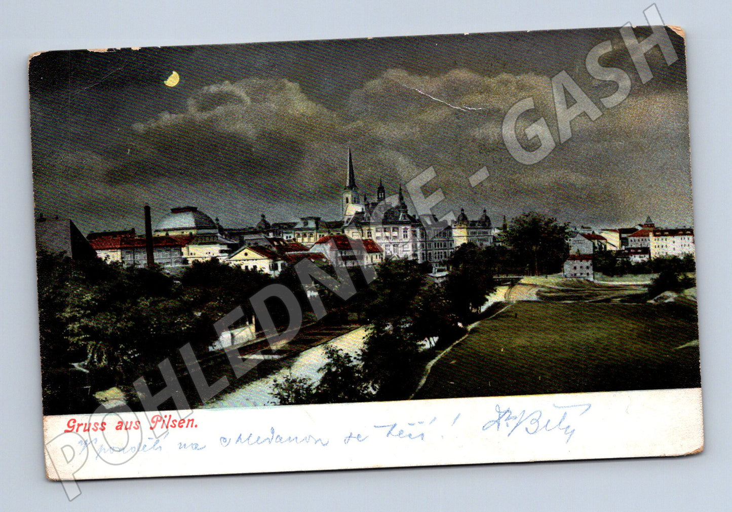 Pohlednice Plzeň Gruss aus Pilsen (M5326)