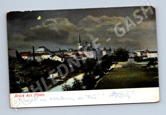 Pohlednice Plzeň Gruss aus Pilsen (M5326)