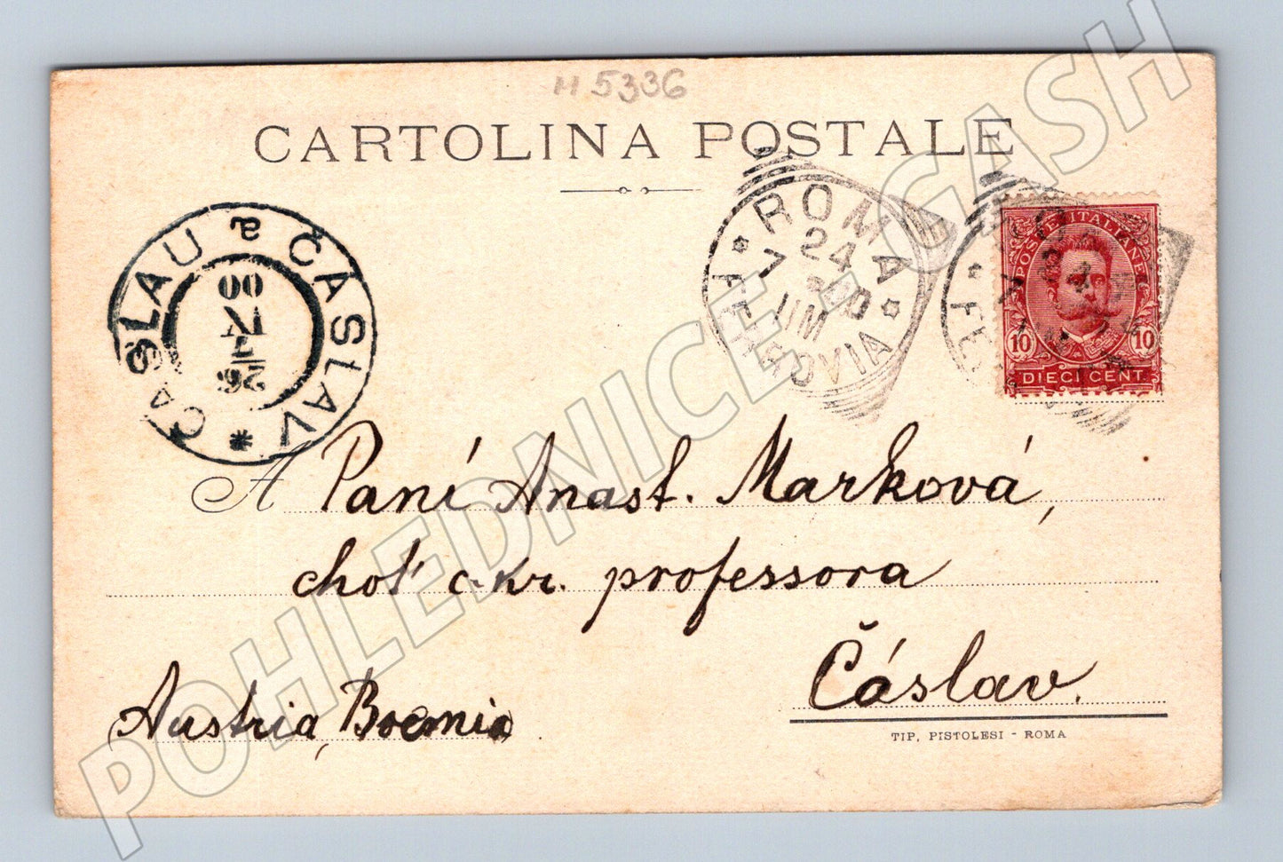 Pohlednice Řím 1900 Foro Romano (M5336)