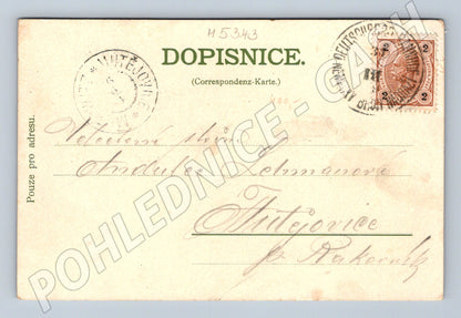 Postcard Německý Brod historical (M5343)