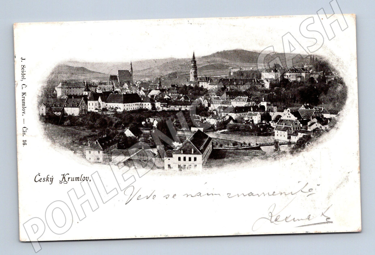 Pohlednice Český Krumlov  J. Seidel (M5345)
