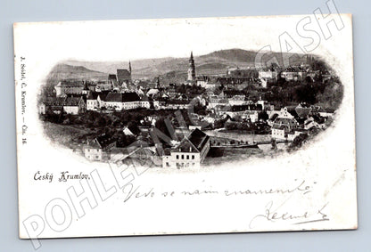 Pohlednice Český Krumlov  J. Seidel (M5345)