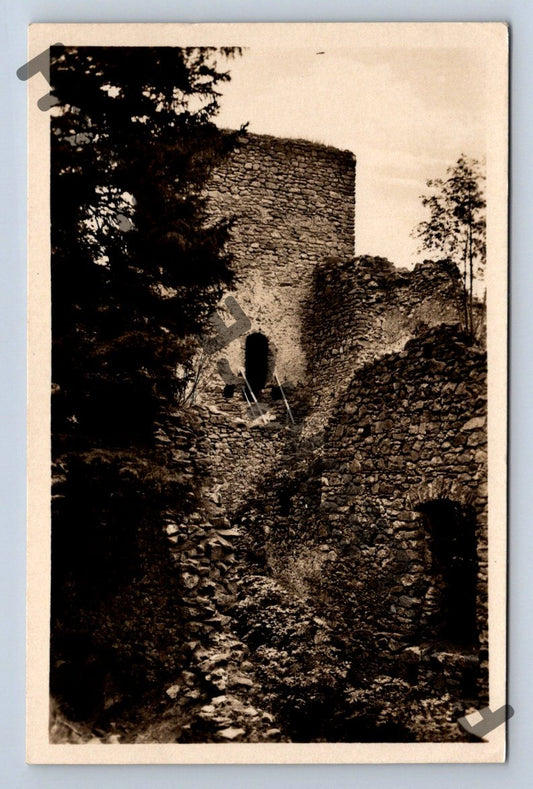 Pohlednice zřícenina hradu Choustník (M535)