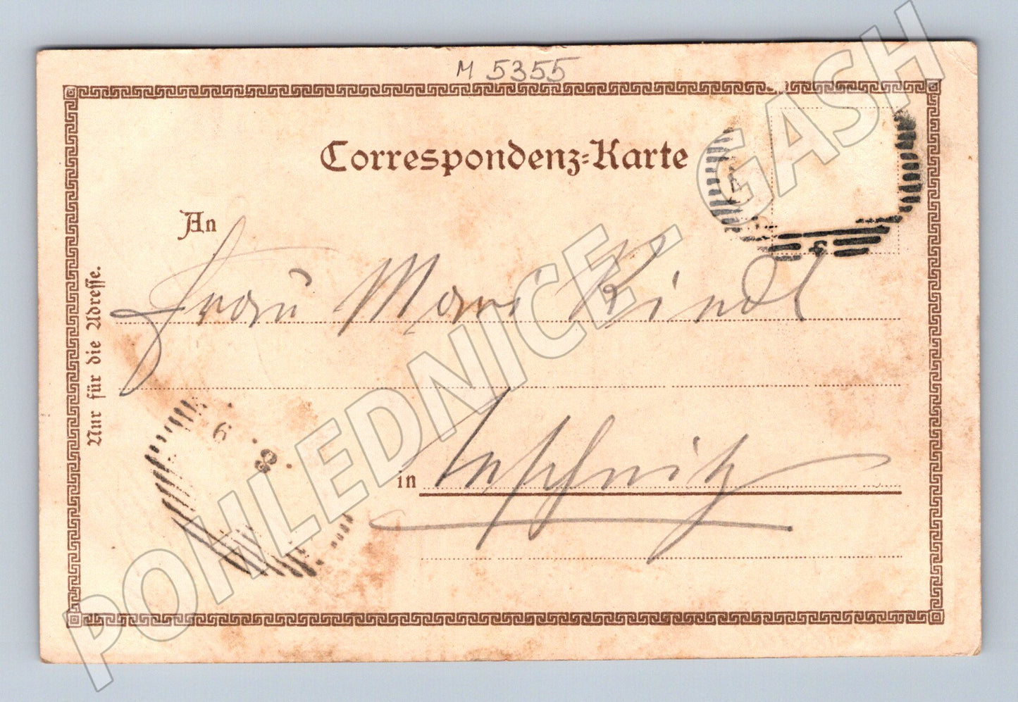 Postcard Karlovy Vary historical RU (M5355)