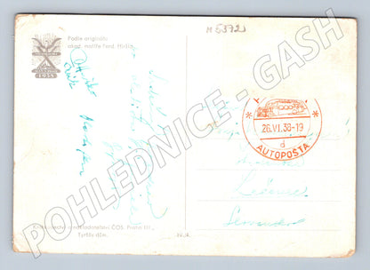 Pohlednice X slet Praha 1938 originál (M5372)