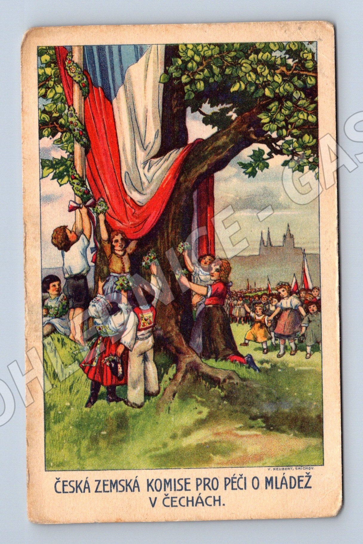 Pohlednice Česká zemská komise mládež (M5374)