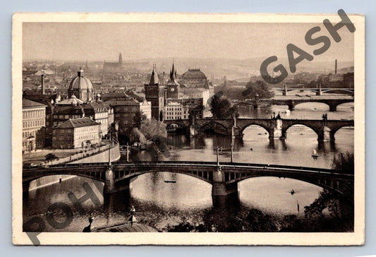 Pohlednice Praha Vltavské mosty Karlův most (M538)