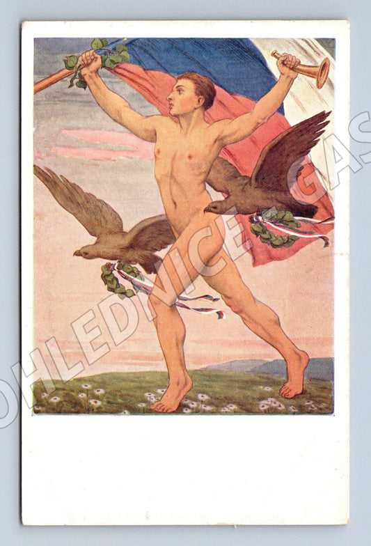 Pohlednice VIII slet Praha 1926 Wachsmann (M5390)