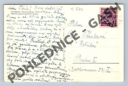 Pohlednice Schwarzenberská hrobka Třeboň (M540)