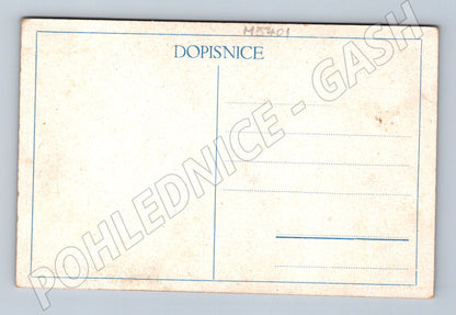 Pohlednice slet 1920 cvičební úbor žen etno motiv (M5401)