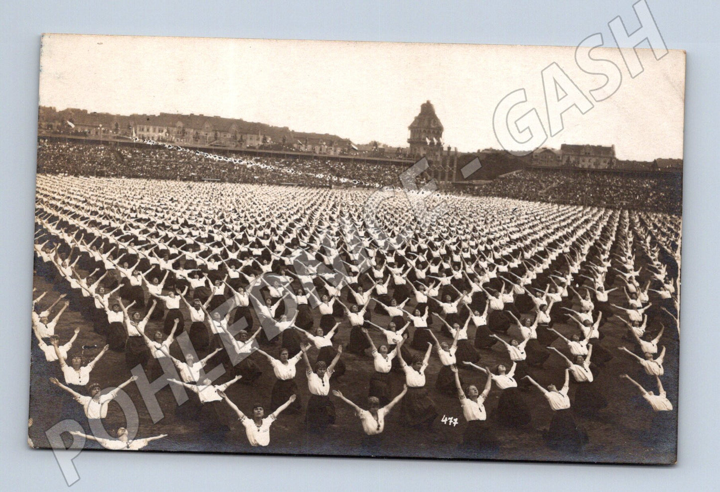 Pohlednice Sokolský slet masové cvičení ČSR (M5409)