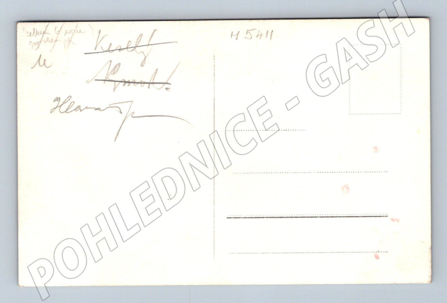 Pohlednice historická skupina lidí ČSR (M5411)