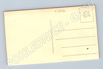 Pohlednice Sokolský slet černobílá menší formát (M5412)