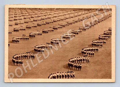 Pohlednice slet Praha 1938 národní tanec dorostenek (M5418)